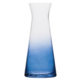 Empire Blue Glass Water Carafe - Water Pitcher
