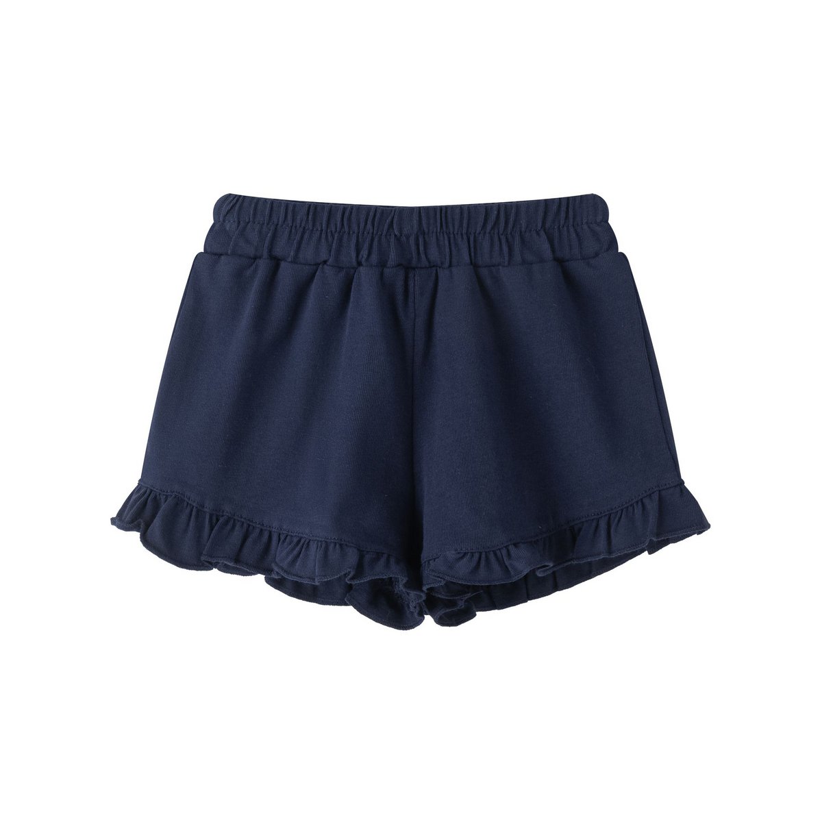 Navy baby girl shorts with ruffle BGV66613