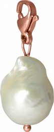 Charm Cosmopolitan pearl stainless steel rose
