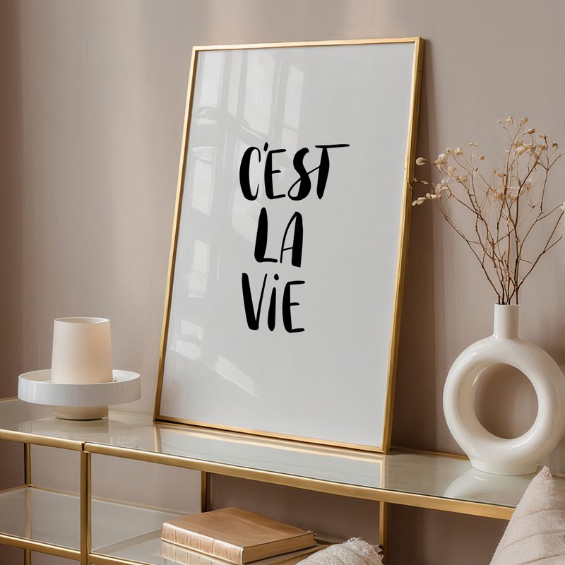 Poster: C'est la vie