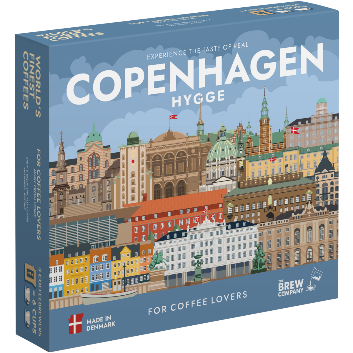 Wonderful Copenhagen Specialty Coffee 3 pcs Gift Box