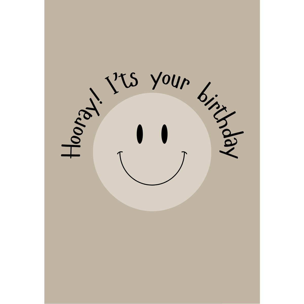 Wenskaart | Hooray! It's your birthday
