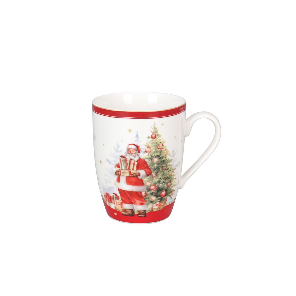 Porcelænskrus Happy Santa 360 ml Isabelle Rose