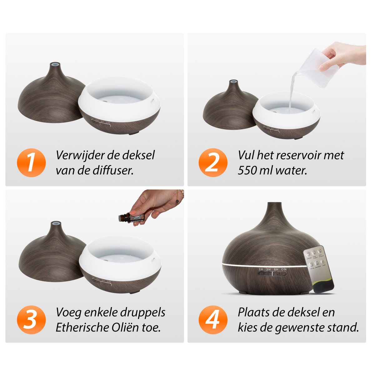 Essential Pro - Dark Wood - Aroma Diffuser