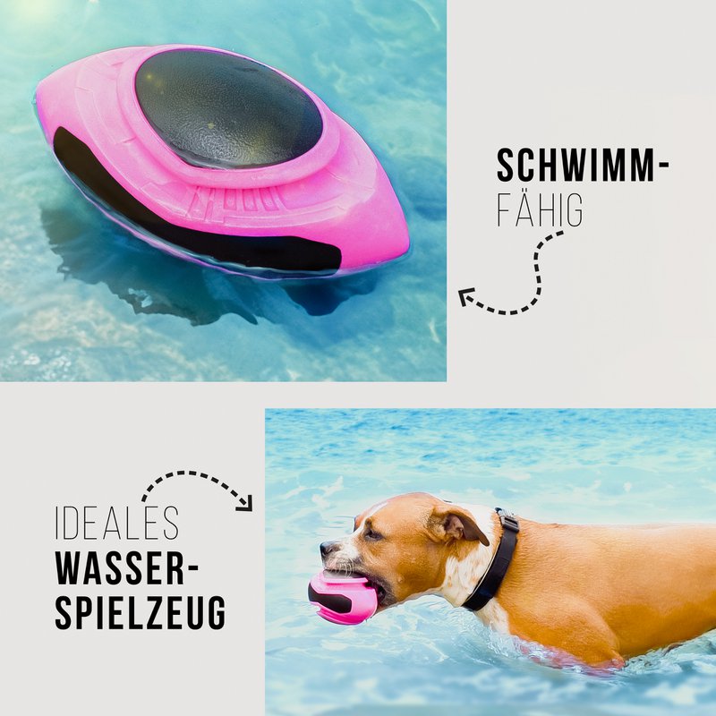 NE & NO® Dog Football-Floatable