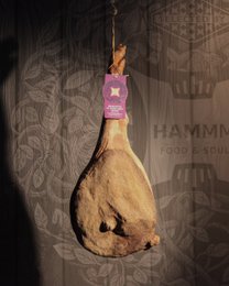 🇫🇷 Jambon aux pieds de cochon noir sauvage d'Ombrie - salami artisanal assaisonné