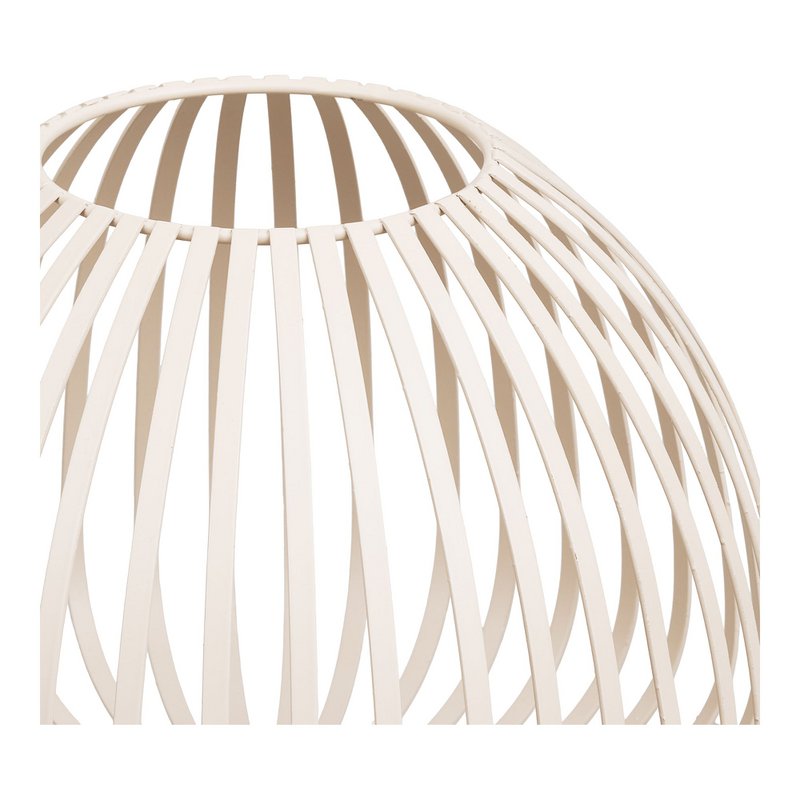 Stoense Lantaarn, metaal, beige, ø25x19 cm