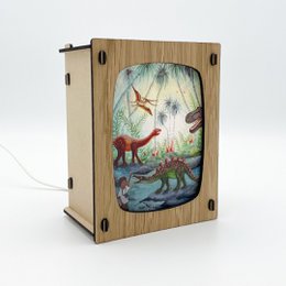 Postcardlamp Basic | Chêne