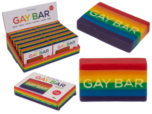 Zeep, Gaybar ca. 150 g, in geschenkverpakking,