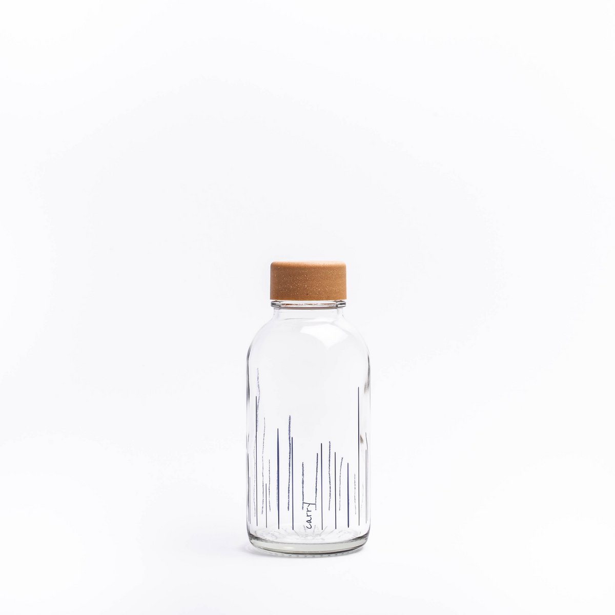 RISE UP 0.4L glass bottle