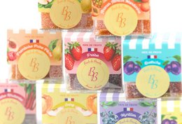 Mix Gelatine Di Frutta: Lampone, Pera e Pesca (scatola da 180g)