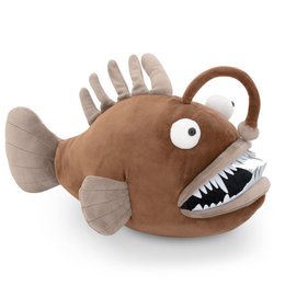 Plush toy, Ocean, Brown Anglerfish 35cm 