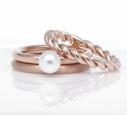 Ring inside 3 mm turned rose