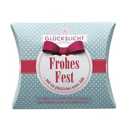 Lykkelys / I gaveæsken med udskåret sløjfe 🎀 / Prikker / Glædelig jul