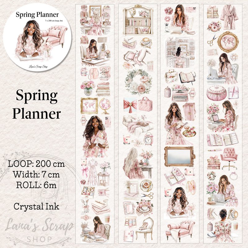 Spring Planner - PET Tape