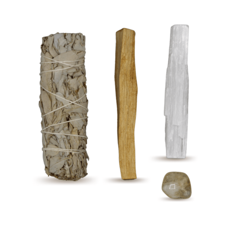 Energy Cleansing Smudge Kits met citrien