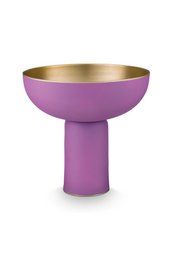 High Tray Metal Matt Lilac 23x24cm