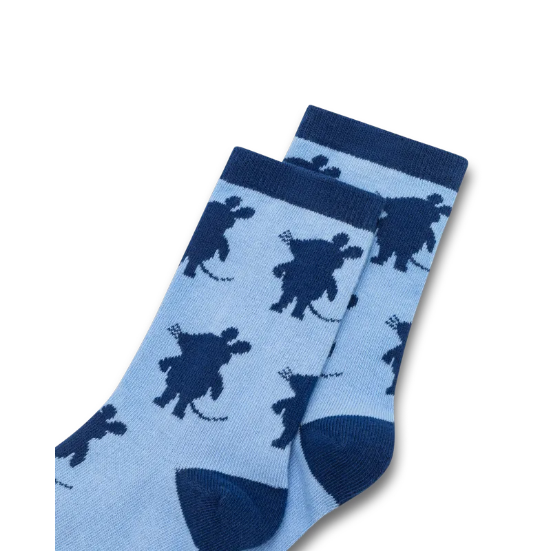 koaa – La Souris « Silhouette » – Chaussettes bleu/marine