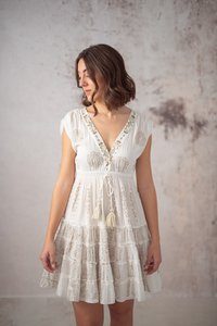 Dress Frida white