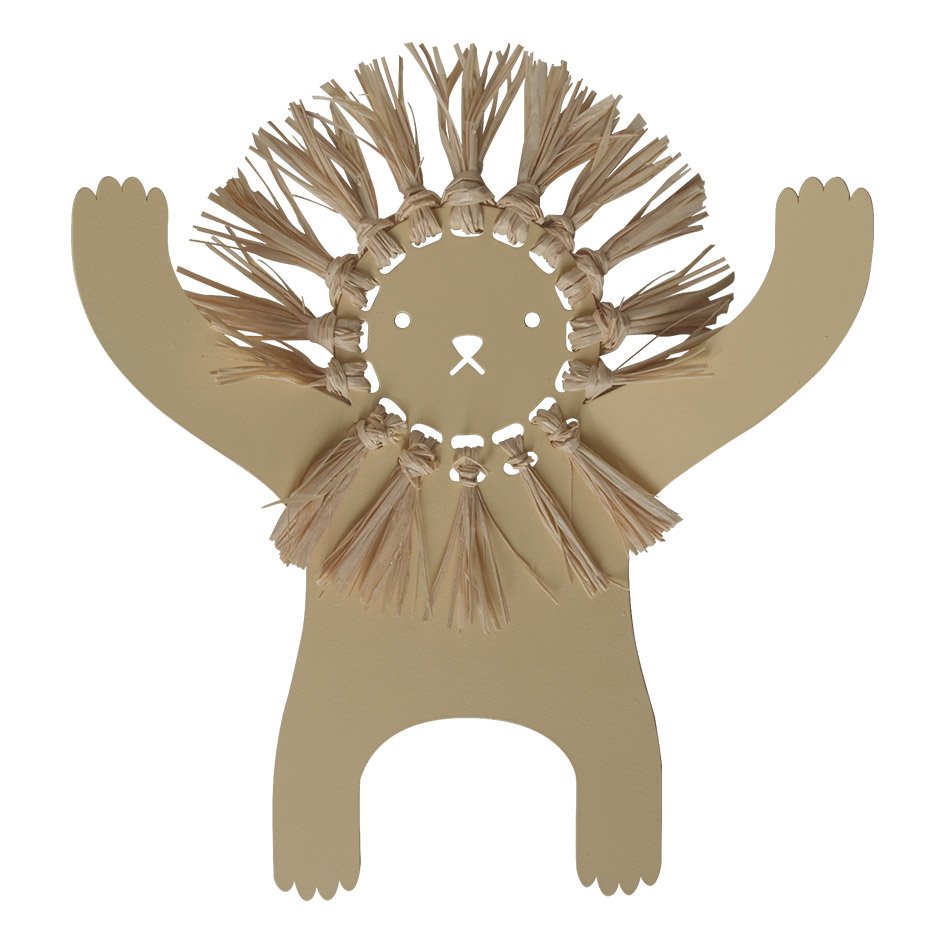 Lion wall hanger