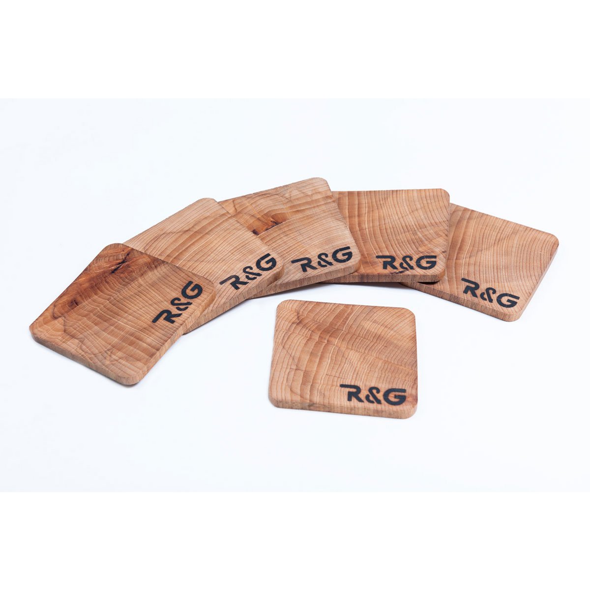 Untersetzer "R & G" - Sechs