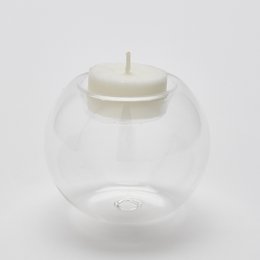 Lysestage og Soliflore - Blæst glas 8 cm diam
