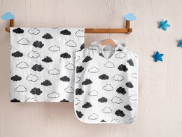 Muslin poncho Cosmic