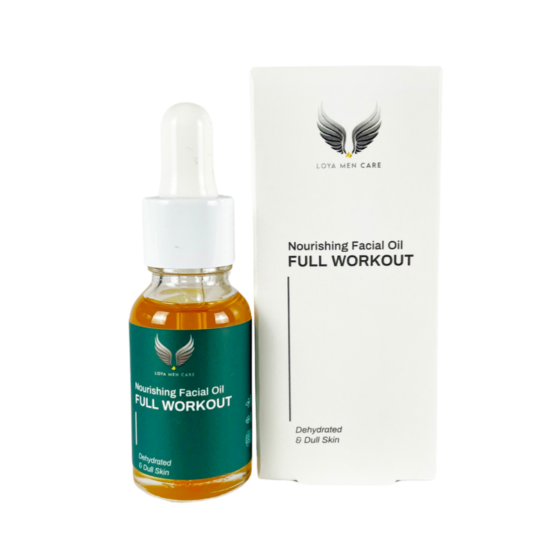 KOMPLETTES WORKOUT • Gesichtsöl • Biologisch • Trockene Haut • 15 ml