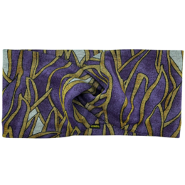 Bandeau Twist - Or et Lila, Jersey Ponte