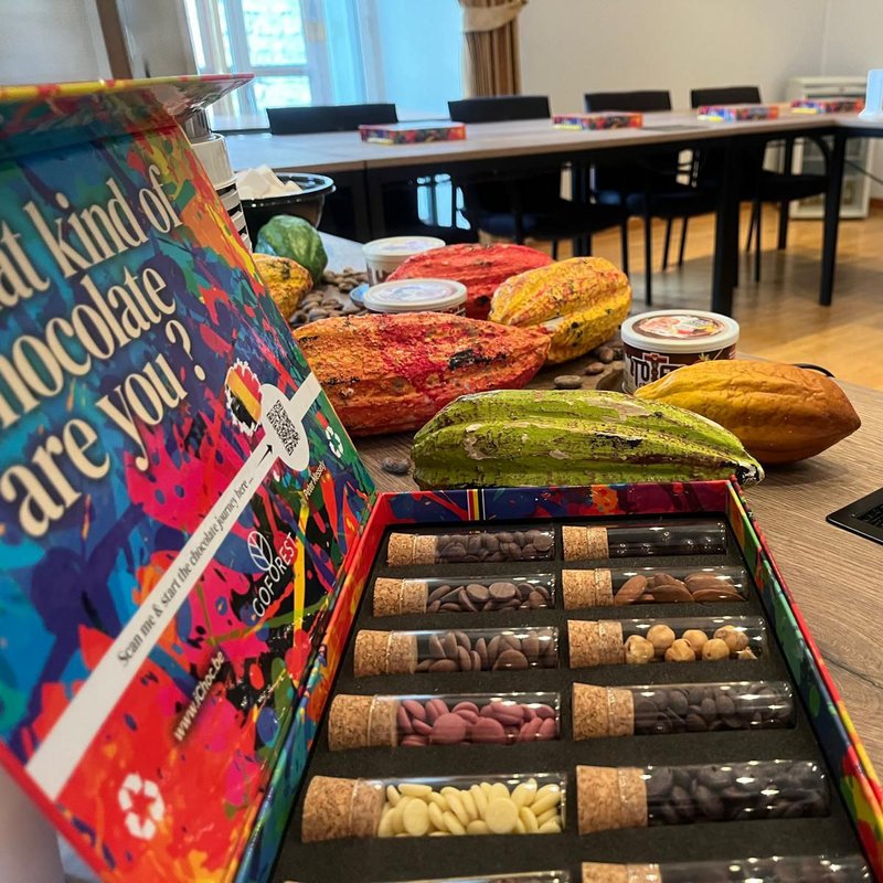 iChoc-Verkostungsspiel, iChoc Experience-Geschenkbox