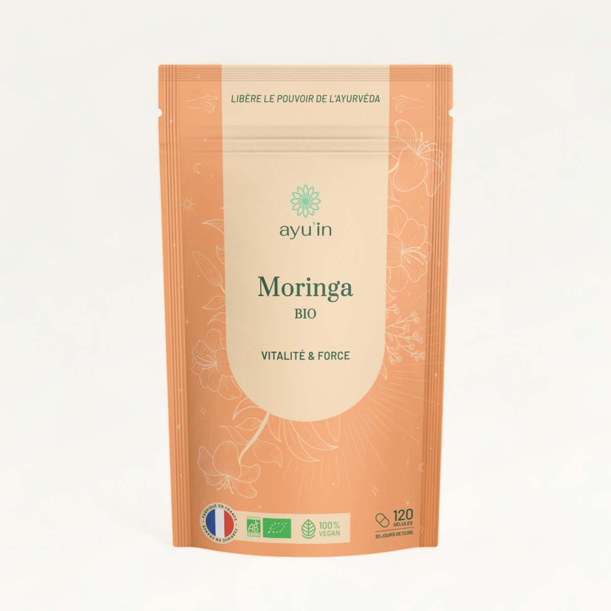 Moringa Bio 120 Kapseln Frankreich – Energie & Vitalität