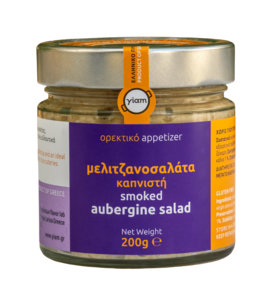 YIAM Aufstrich mit geräucherten Auberginen, 200 g