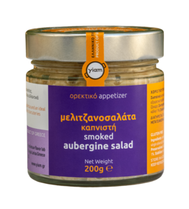 YIAM Aufstrich mit geräucherten Auberginen, 200 g