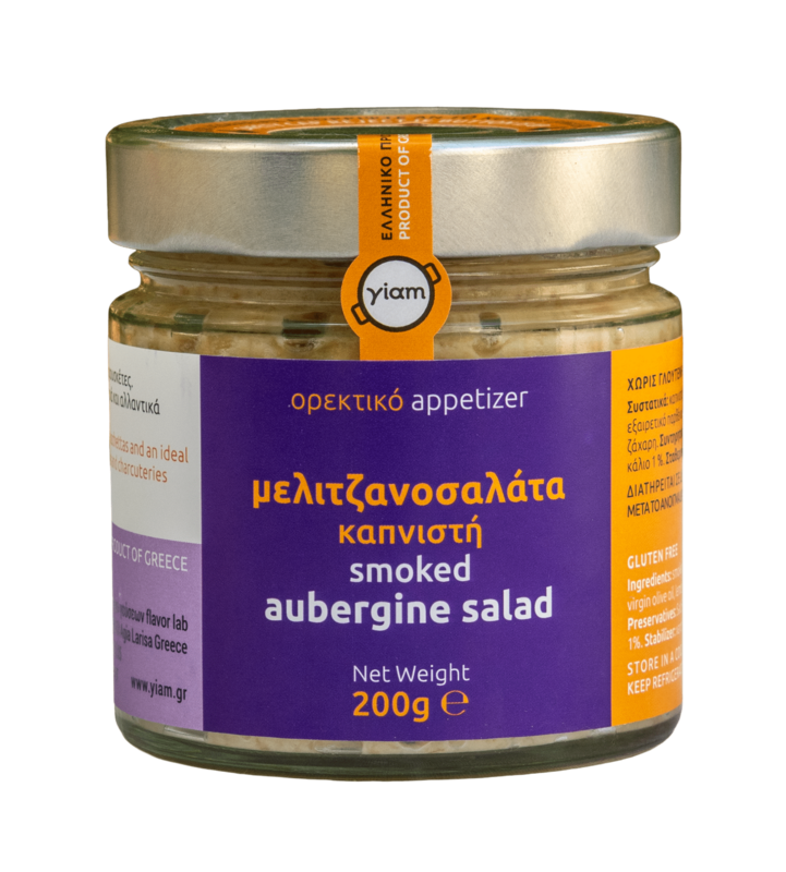YIAM Aufstrich mit geräucherten Auberginen, 200 g