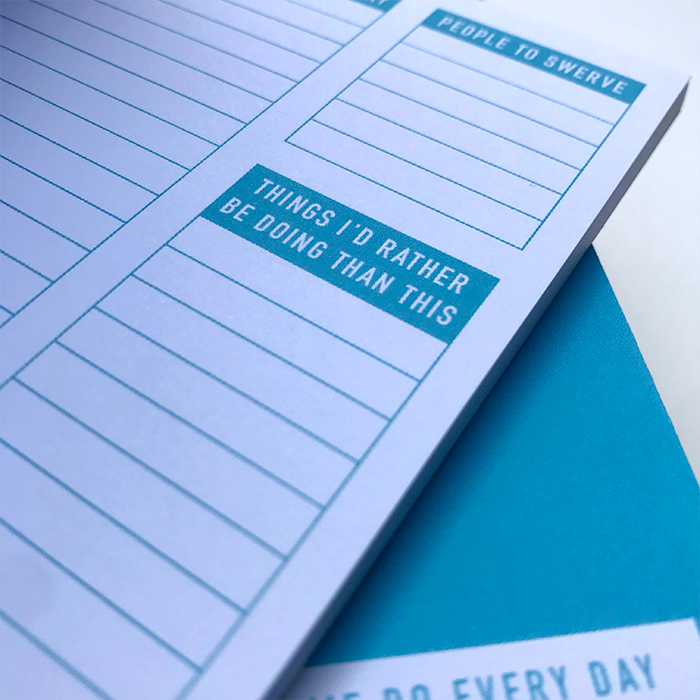 'Shit They Make Me Do Every Day' A6 Planer
