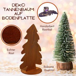 Christmas tree in patina | Christmas decoration Christmas tree small