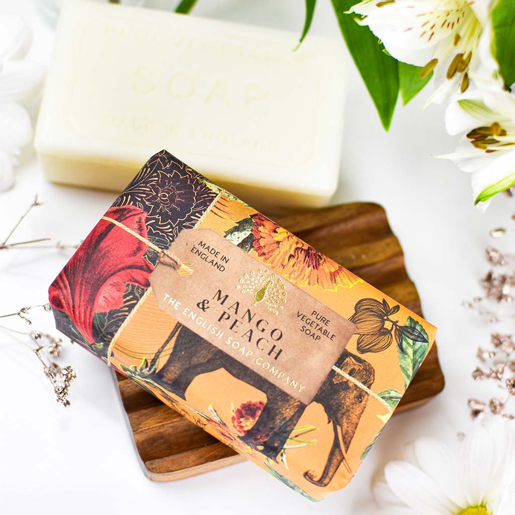 ENGELSK SÆBE C° 190g zeep - Mango & Peach