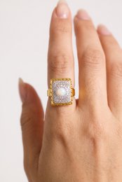 Bague en acier inoxydable ajustable