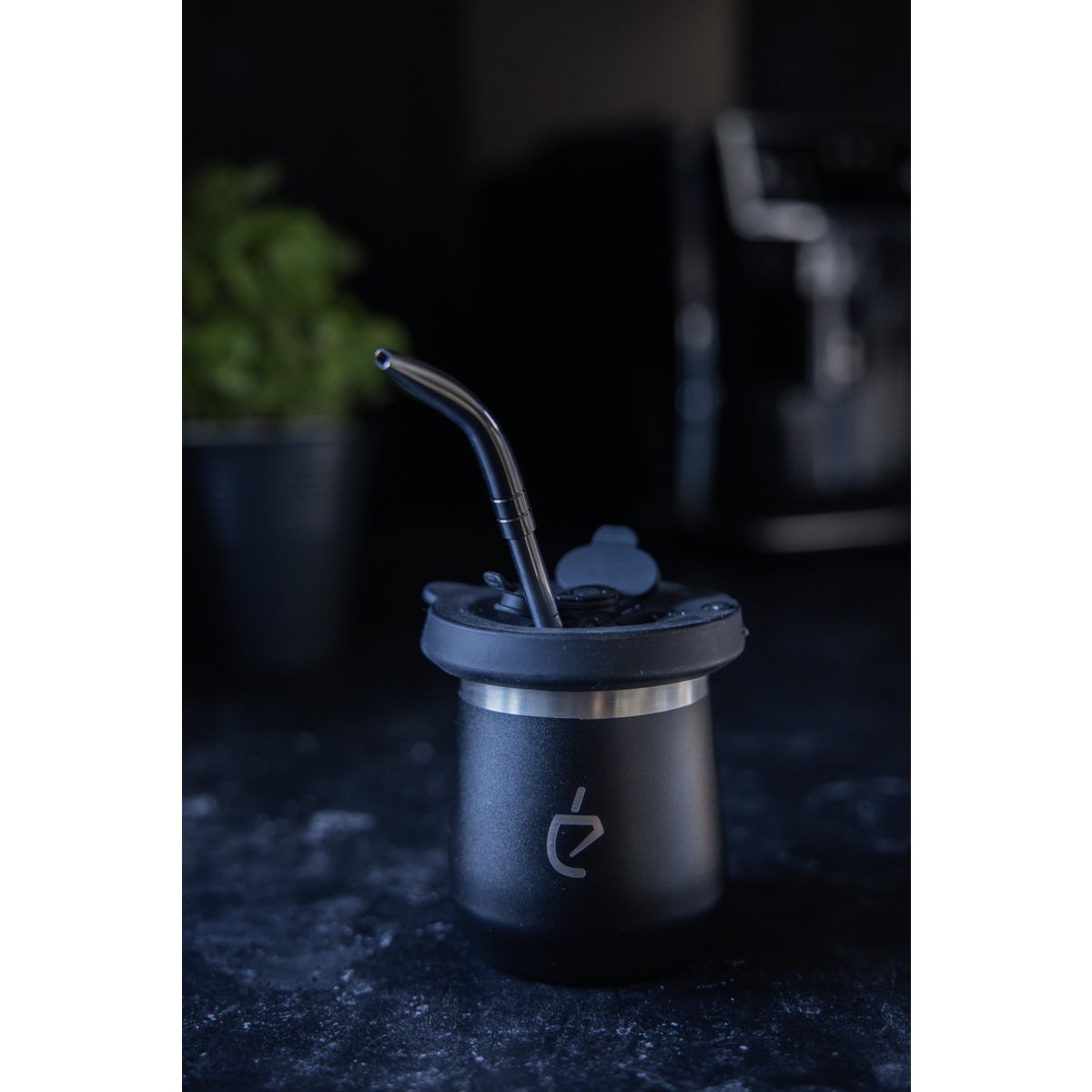 Yerba Mate Set Termolid DualFlow Pro - Obsidian Black | FN Mate®