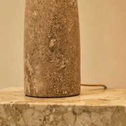 Isla Travertine Lamp