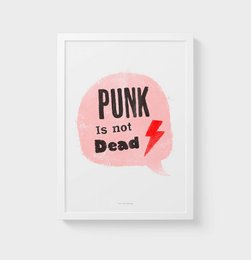 Le punk n'est pas mort impression d'art mural