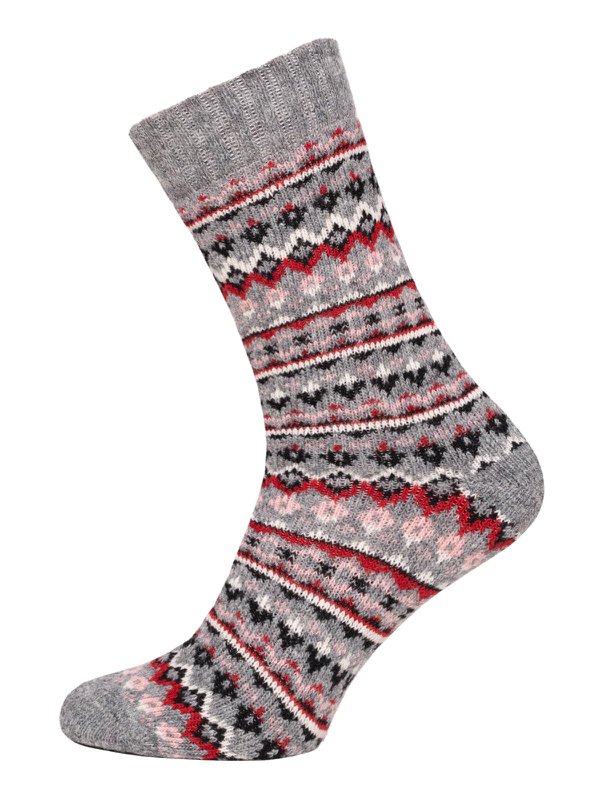 Un paio di calzini in lana 45% di lana design
