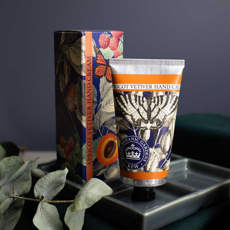 KEW RBG Hand Cream 75ml - Apricot & Vetiver