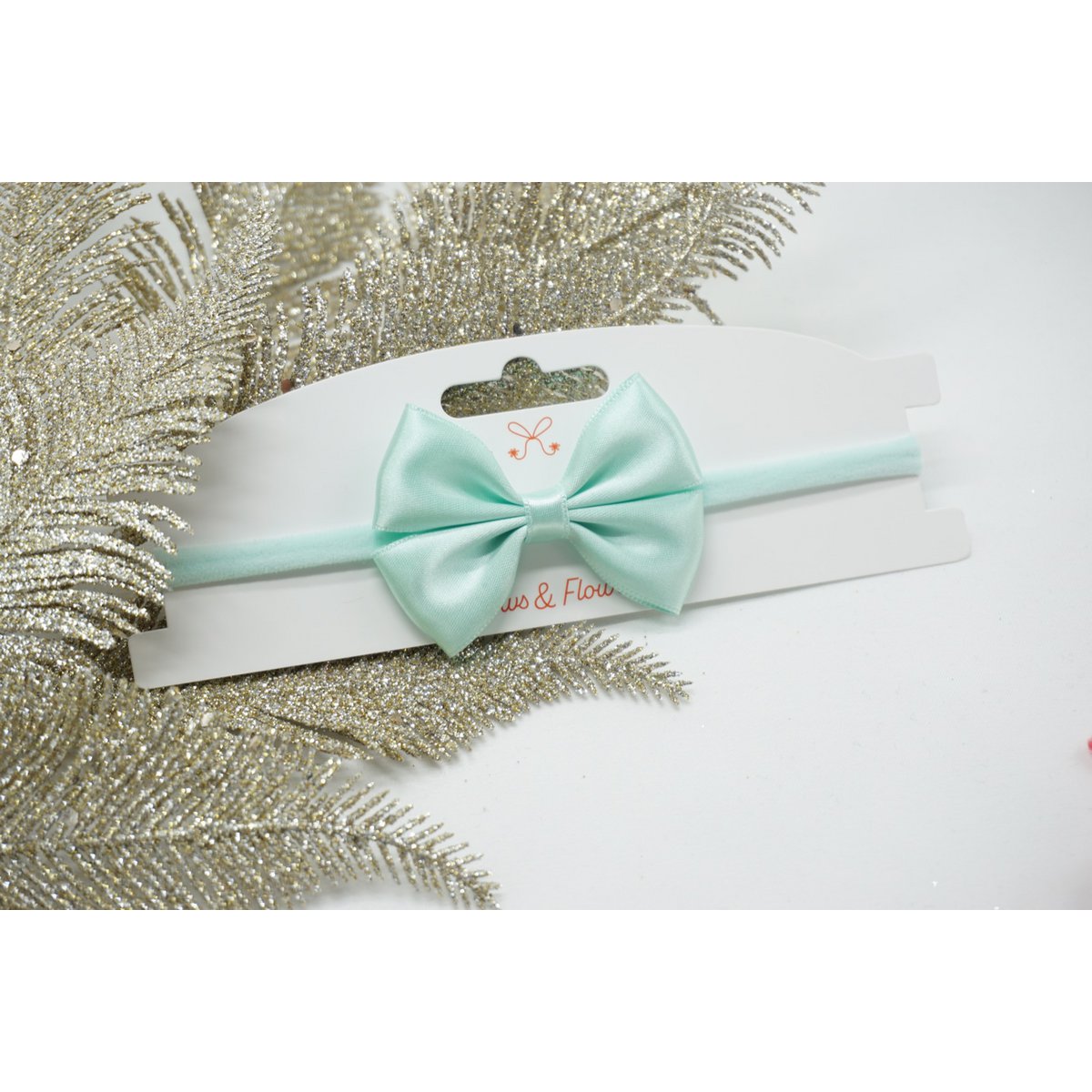 Serre-tête nylon regular mini satin