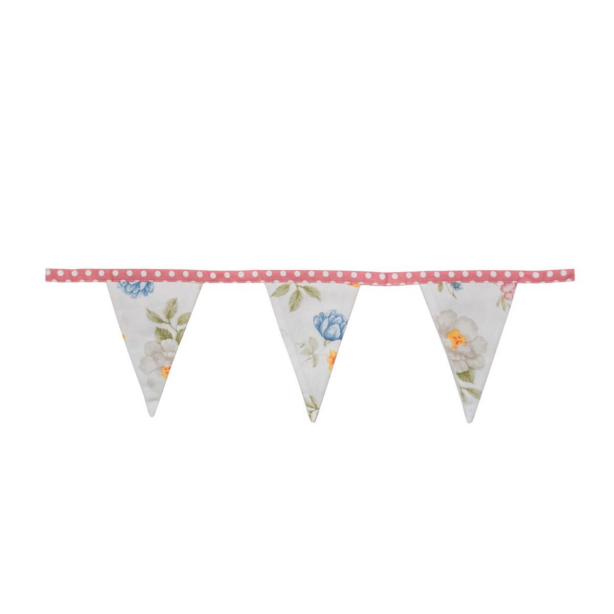 Bandiere sospese giardino inglese 180 cm Isabelle rosa