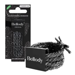 Hårbind glitter - Bellody® (4 stk.) - Stilfuld flettet hårbånd