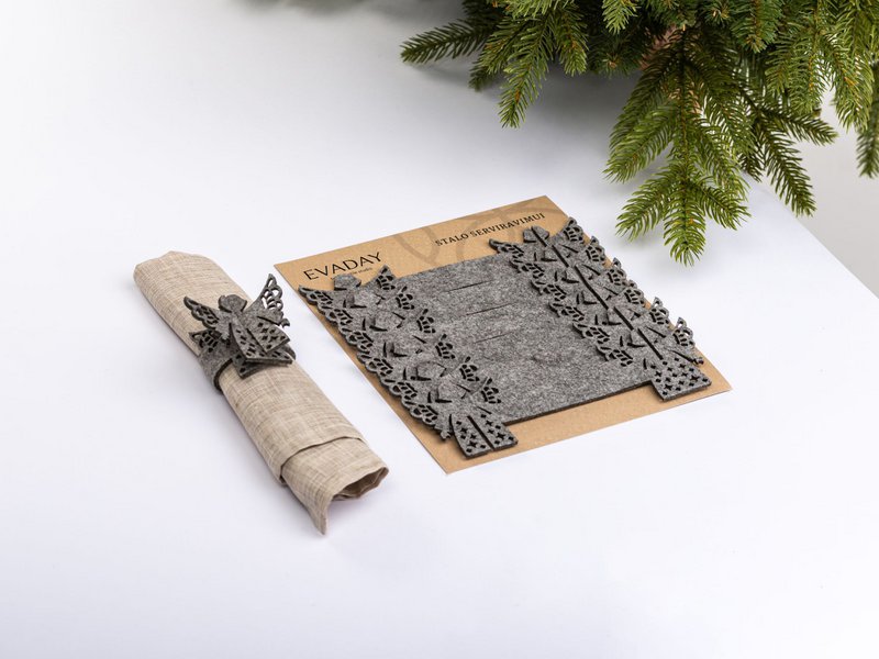 Christmas napkin rings ANGEL
