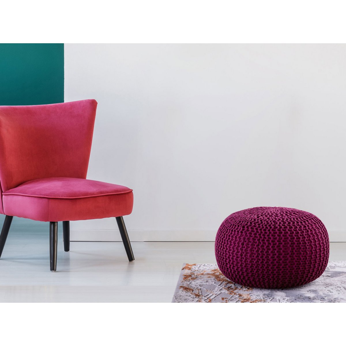 Pouf Outdoor Ø55cm stoel Pouf Terrace Pool Garden
