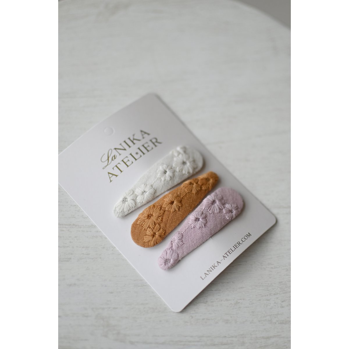 Spinki do włosów pastelowa tęcza