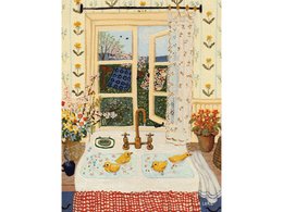 New York Puzzle Company Puzzle Glem-me-Not Spring-1000 stykker